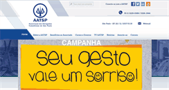 Desktop Screenshot of aatsp.com.br