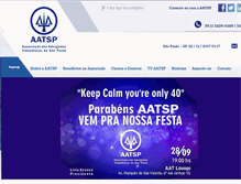 Tablet Screenshot of aatsp.com.br